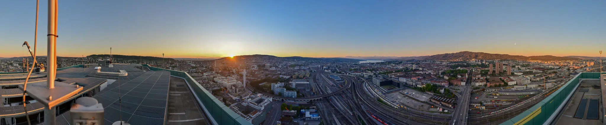 360 Grad Baustellenkamera 125 Megapixel