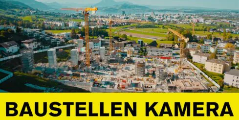 Revolutionäre Baustellen-Webcam im Fokus