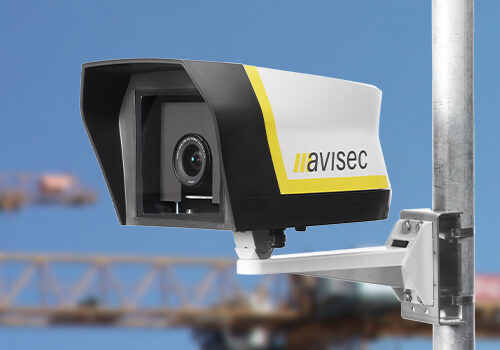 avisec Baustellendokumentation Kamera - Effizient Bauen 500x350 Baustellendokumentation Kamera montiert auf Baucontainer mit Blick auf das Baugeschehen