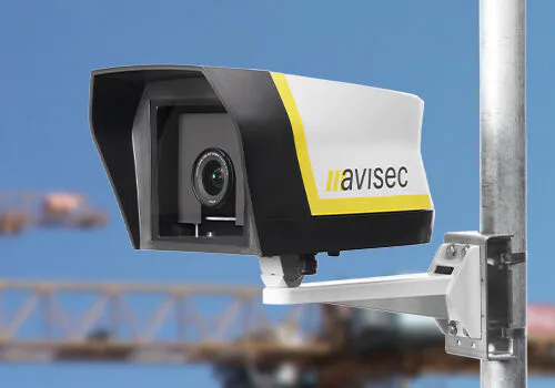 avisec Baustellendokumentation Kamera - Effizient Bauen 500x350 Baustellendokumentation Kamera montiert auf Baucontainer mit Blick auf das Baugeschehen