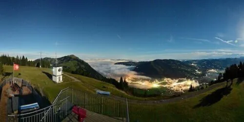 Komet im Sternenhimmel aufgenommen mit avisec-Panorama-kamera