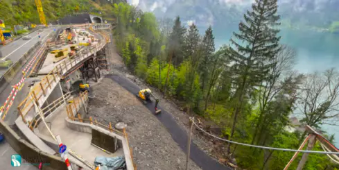 Neue Axenstrasse Brücke offen