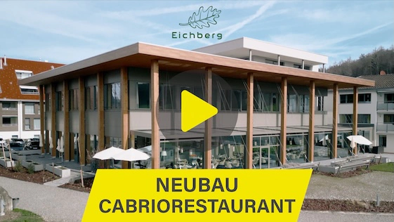 Videoproduktion von avisec mit Zeitraffer am Beispiel Neubau Eichberg Cabriorestaurant