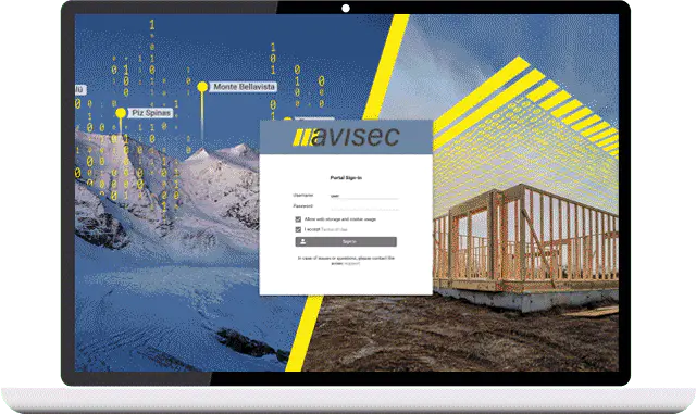 avisec Baustellenkamera Portal