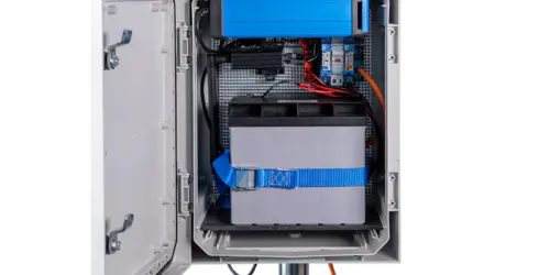 Baustellen-Kamera mit Batterie Backup