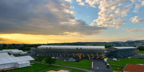 Avisec dokumentiert Weltrekord-Arena