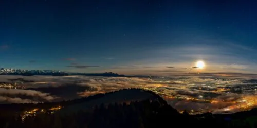 Mondnacht Rigi Rotstock