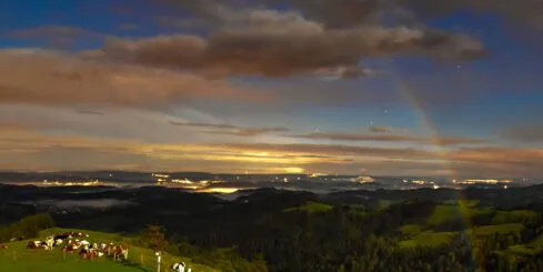 Mondregenbogen – ein seltenes Phänomen