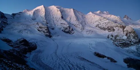 Webcam Piz Palü Diavolezza Bernina
