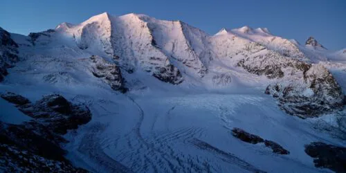Palü im Blick Richtung Bernina