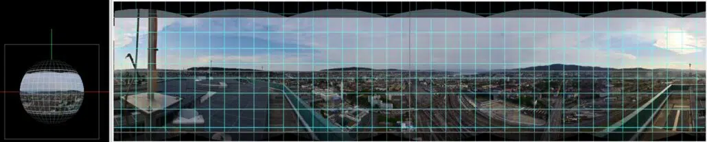 Panorama-Stitching im Landscape-Modus