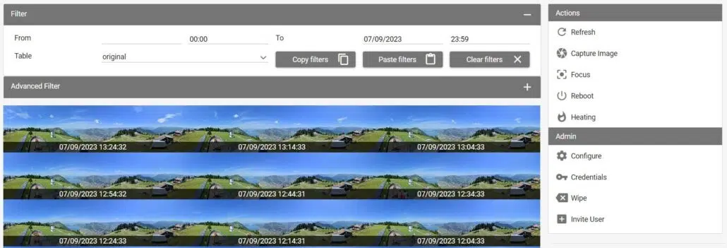 Panorama-Webcam Portal