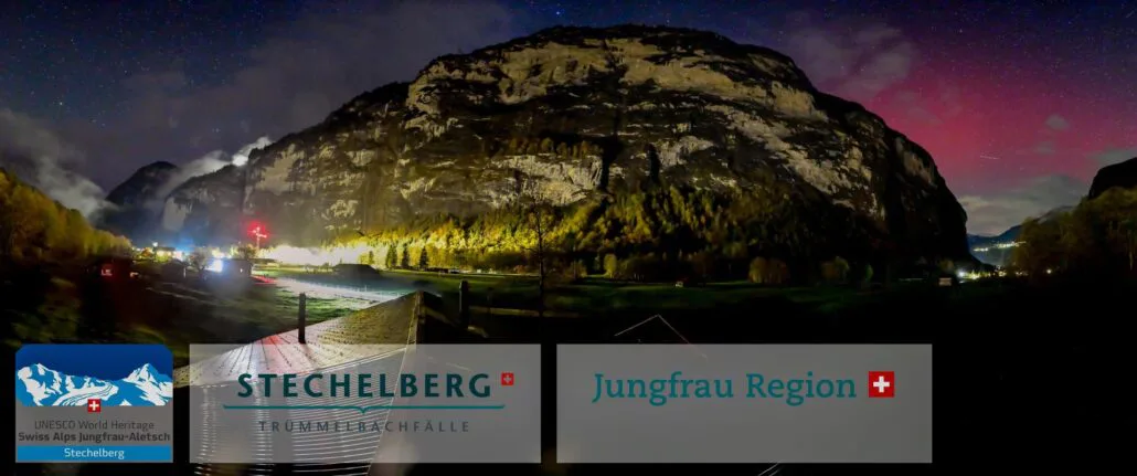 Polarlicht Stechelberg Lauterbrunnen