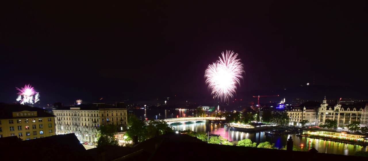 Zürich Feuerwerk 1.August